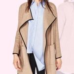 ZARA  Beige Knit Waterfall Open Front Cardigan Jacket Size M Photo 0