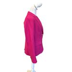 J.Crew  Rhodes Wool Twill Blazer Fuchsia Pink Womens 8 Preppy Academia Classic Photo 3
