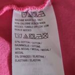 Susan Graver Weekend Essentials Pink Scoop Neck Tee - Size Medium NWOT Photo 2