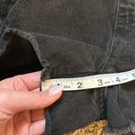 Madewell Black Denim Shorts Overalls XS Photo 7