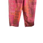 Susan Bristol Pants Women Plus 16 Pink Orange Straight Leg Side Zipper Retro Photo 11
