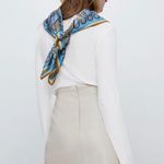 ZARA Faux Leather Miniskirt Photo 3