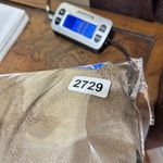 JODIFL Vest Womens M Tan Long Waterfall Front Sleeveless Faux Fur Vest Photo 9