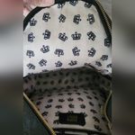 Juicy Couture Large Black Logo Faux Leather Backpack Photo 8