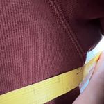 Uniqlo U Rust Sweatshirt Minimalist Classic Soft Cozy Casual Retro Earthy Medium Photo 4