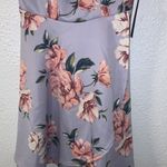 City Vibe  sleeveless floral skater lavender dress size 3 Photo 5