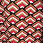 Calvin Klein  Geometric Red Blouse Photo 1