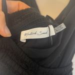 Mustard Seed NWT Smocked Tiered Ruffle Black Dress Size L Casual Photo 7