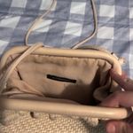 Anthropologie  Cream Woven Handbag Photo 1