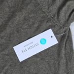 Pink Clover  Penton Two Pocket Open Front Cardigan Olive Green‎ M NWT Photo 2