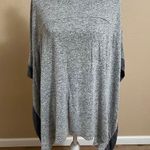 White House | Black Market Poncho Sweater Womens Small Gray Marbled Photo 0