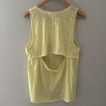 We The Free Free People Yellow Surf Club Tank Top Size Large L Photo 5