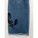 a.n.a A New Approach Women's Feather Embroidery Skinny Ankle Jeans Blue 16T Size undefined Photo 3
