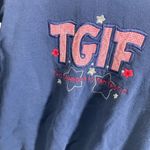 TGIF Grandma Sweatshirt Navy X Photo 1