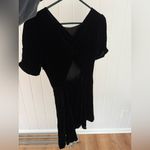 Reformation  cut out velvet mini dress Photo 6