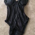 Vtg Sophistique by Smoothie Women's Strapless Teddy Strap Crotch Size 34C Black Photo 0