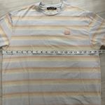 Acne Studios  | Pastel Stripe Short Sleeved Unisex T-Shirt | Powder Blue | XS Photo 4