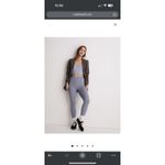 Madewell NWT  Women's Medium  MWL Form High-Rise 25" Leggings Blue Hematite‎ Yoga Photo 1