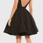 Mac Duggal Ieena By Black Low Back A-line Dress Photo 1