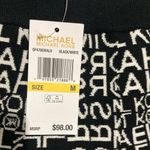 Michael Kors Black and White Pleated Mini Skirt Photo 1