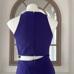 AQUA  Bloomingdale’s Asymmetric Cutout Dress in Mulberry/Purple Size 6 NWT $238 Photo 6