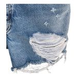 Levi's Levi’s SZ 28 High-Rise 505 Jean Shorts Zip-Fly Distressed Frayed Hems Blue Photo 1