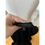 The Vintage Shop Black Rib Stretch Sleeveless Rhinestone Dangle Crop Top Western Glam Photo 4