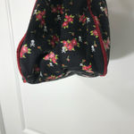 Lounge Fly Vintage Unique 1990s Roses & Skull & Metallic Goth Gold Skulls EUC Photo 4