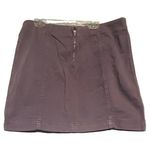 Free People  Women's Skinny Fit A-Line Denim Y2K Short Skirt Purple Size 12 Photo 2