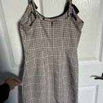 PacSun Kendall & Kylie Plaid Sleeveless Dress with Black Tie Bow Accents Photo 2