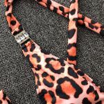 Boutique 1632 Clearance vintage style cheetah shoulder bling monokini Photo 6