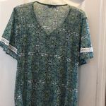 Carol Rose FINAL MARKDOWN Ladies  peasant style top medium Photo 4