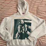 Edikted  white and green graphic hoodie 💚🤍 Photo 1