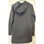 Athleta  Victory Oversized Sweatshirt Dress, BLACK SIZE XS  Extra Small Photo 3