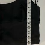 Jason Wu  Black Satin Style Crop Top Size Small MSRP 195.00 Photo 6