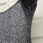 Michael Stars  Navy & White Heathered Lightweight V Neck Sweater - Size Small Photo 12