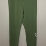 Victoria's Secret NWT Women’s Breathable Victoria Secret Green Ankle Stretch Cotton Leggings Sz Large Photo 0