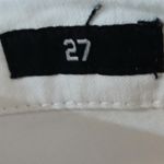 Affliction  jeans white/vikki style/sequin shorts 27 NWOT Photo 7