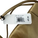 Jones New York NWT  Brushed Gold Leather Clutch Shoulderbag Photo 6