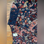 Terra & Sky  Multicolor Patterned Top Photo 7