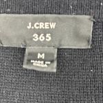 J.Crew 365 Cardigan Blazer Open Long Women's Size M Black Merino Wool Blend Size M Photo 2