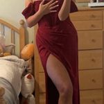 Gown Style Ball Dress Red Size 12 Photo 2