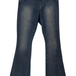 ASOS Maternity Bootcut Tummy Panel Jeans Womens 8 Blue Denim Casual Fall Photo 0