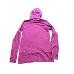 Lululemon In Stride Jacket Full Zip Thumbholes Purple Berry Women's 8 Hooded Photo 5