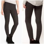 Free People Black & White Polka Dot Thick Leggings Photo 1