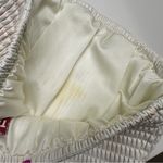 STAUD Davis Vegan Leather Bandeau Top In Ivory White Sz. Small - DAMAGED! - Photo 11