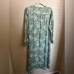 Summersalt  dress cinched waist caftan Sz Small‎ NEW green floral cover up Photo 7