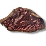 Vintage 70s Tocci England Faux Fur Suede Belted Coat Burgundy Lined Elegant Boho Brown Size M Photo 11