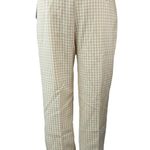 NEW Song of Style Yellow White Gingham High Rise Wide Leg Casual Pants Size L Size L Photo 2