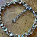 Natural Brazilian Citrine Sterling Silver Tennis Bracelet Photo 1
